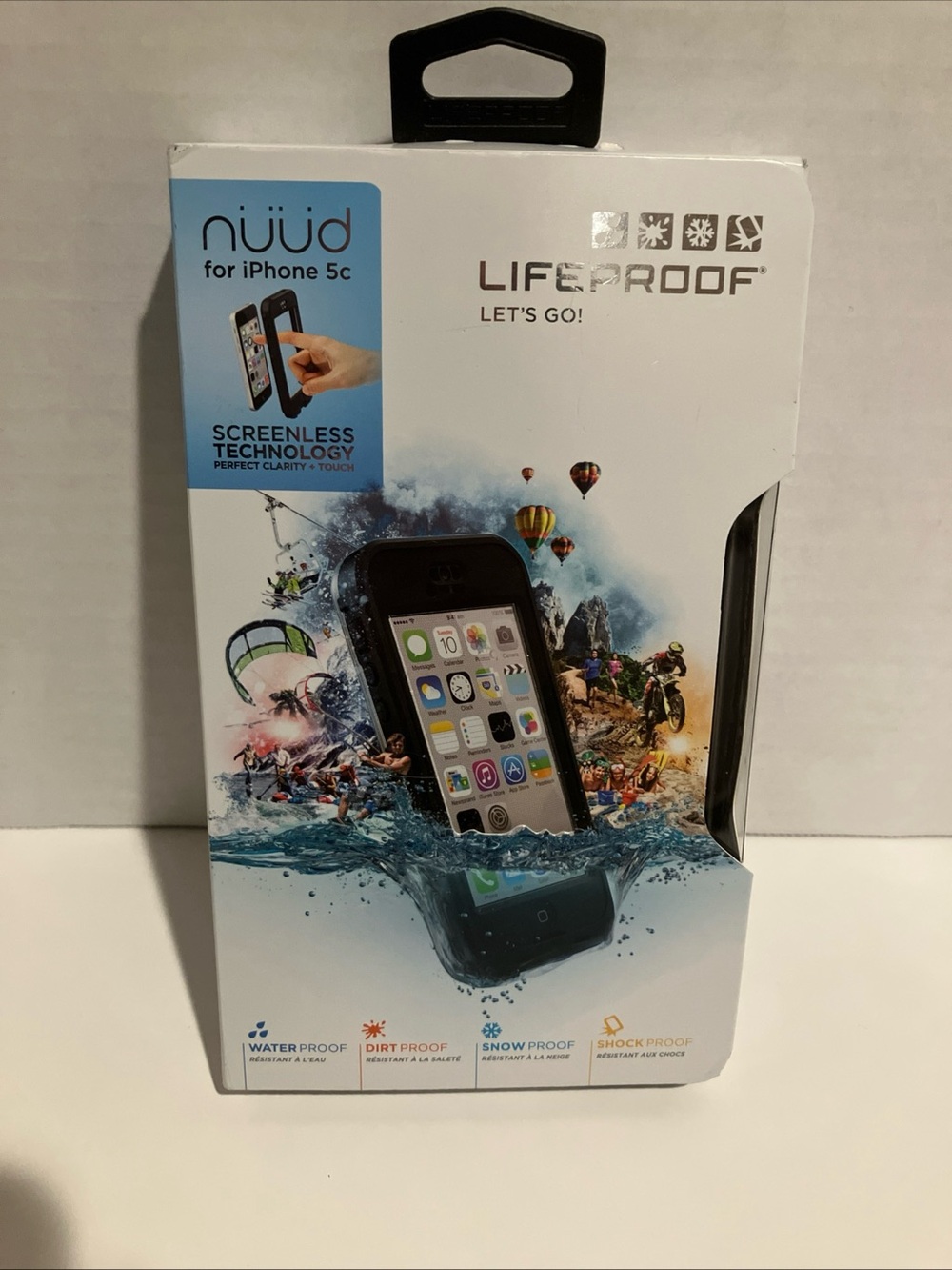 LifeProof nuud Case for iPhone 5c - Black
